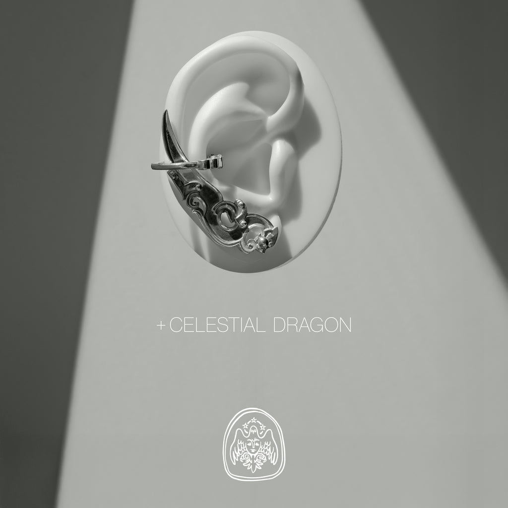 IMPERIAL DRAGON | kolczyk, zawieszka