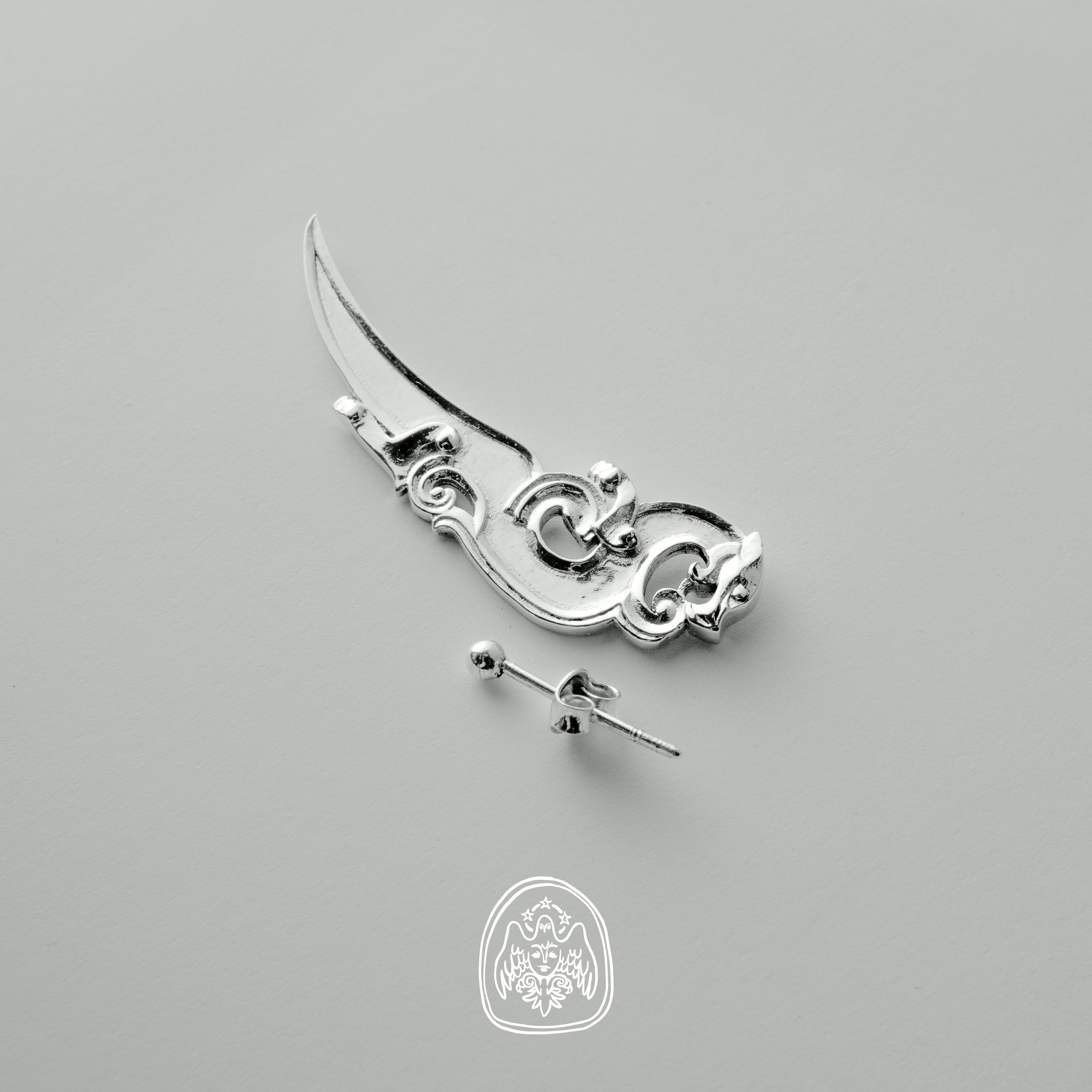 IMPERIAL DRAGON | kolczyk, zawieszka