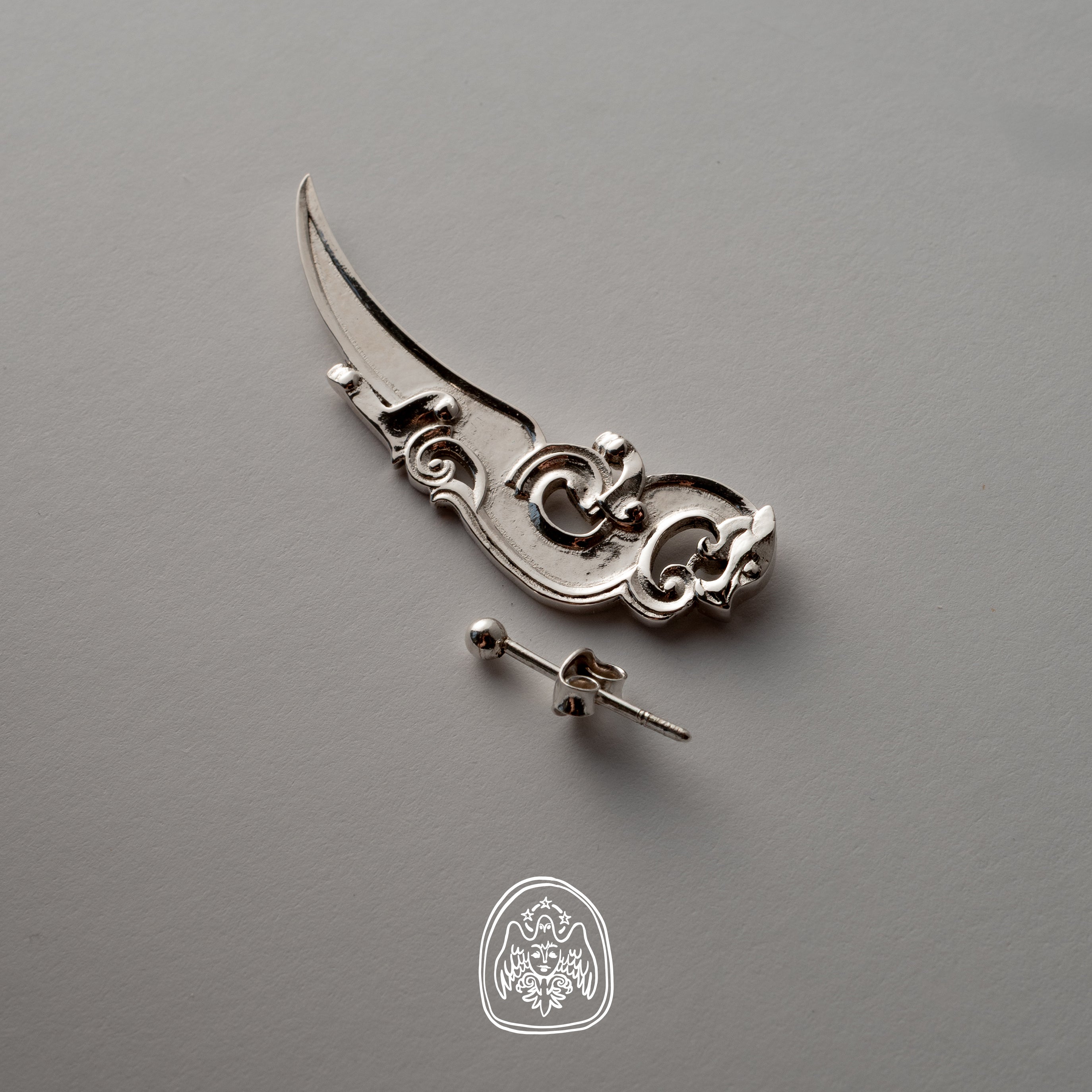 IMPERIAL DRAGON | kolczyk, zawieszka